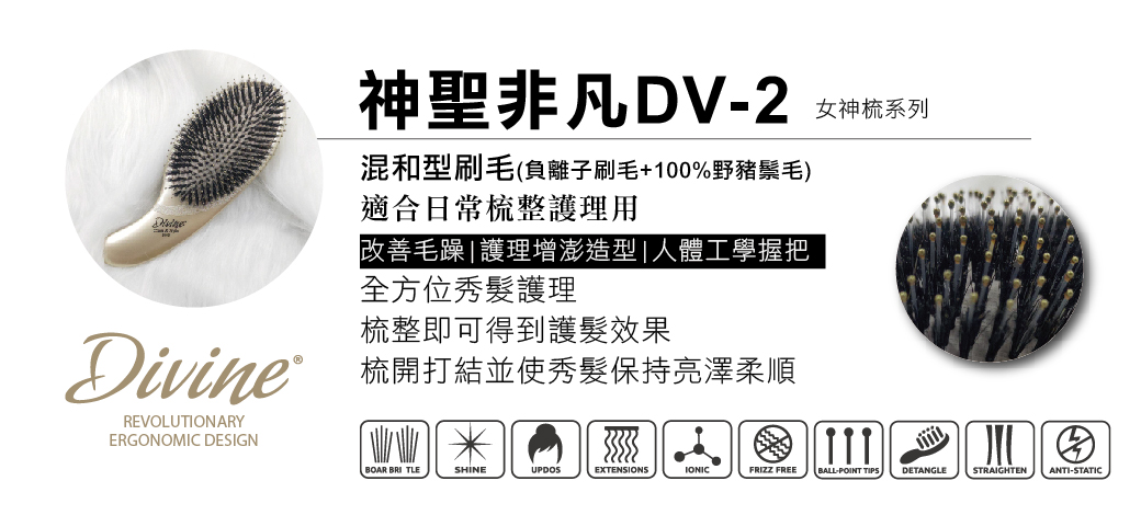 蓬鬆護髮梳